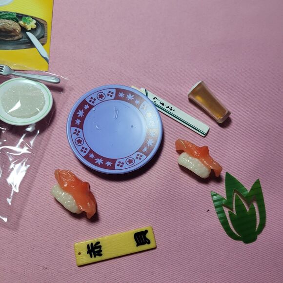 Rement Rare 2003 Mixed Lot Petit Sample Vintage Retro Mini Doll Food Re-ment Toy - Picture 10 of 16